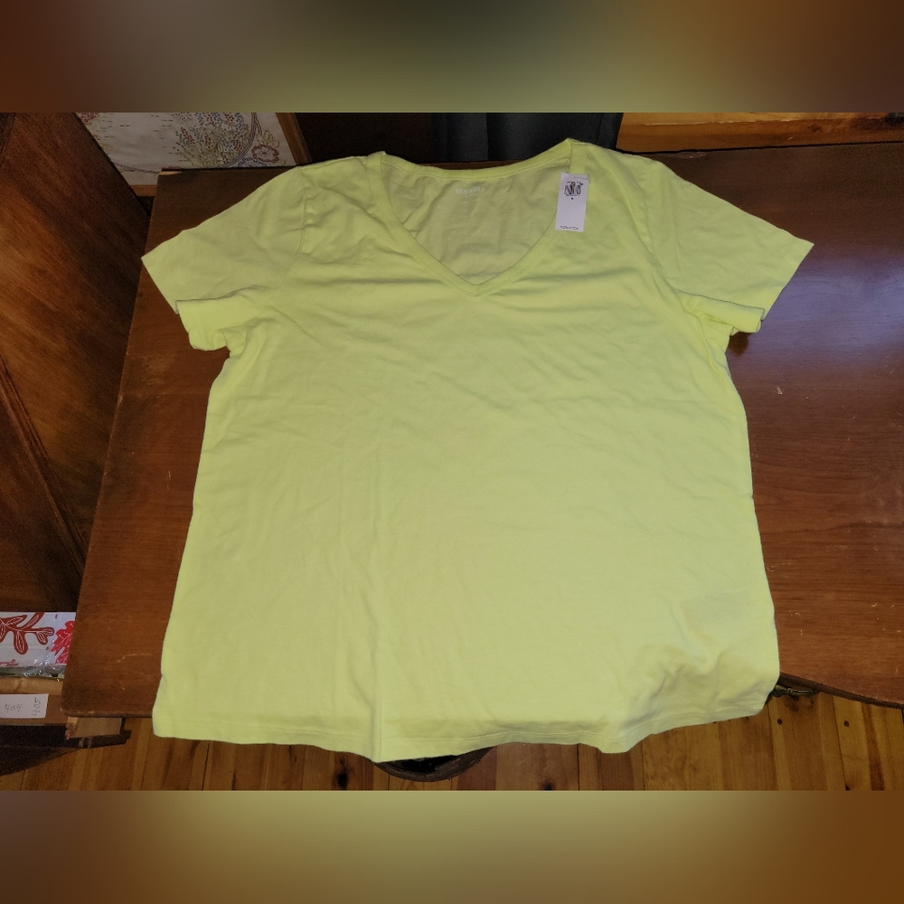 Old Navy Yellow T-shirt Medium